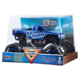 Monster Jam, Official Blue Thunder Monster Truck, 1:24 Scale