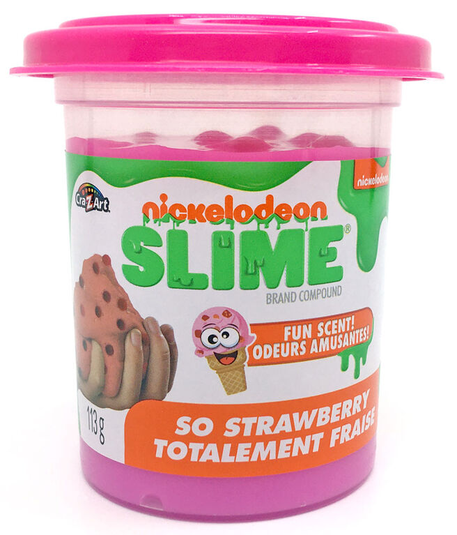 Nickelodeon 4Oz Assortiment De Crème Glacée Slime - L'assortiment peut varier