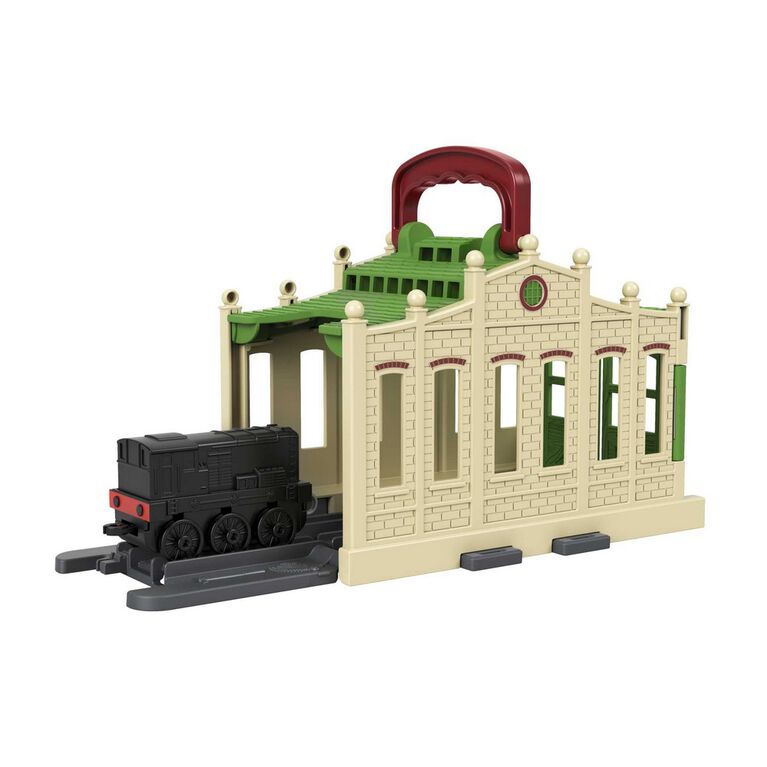 Fisher-Price - Thomas et ses Amis - Hangar Diesel Connexion Express - Édition anglaise