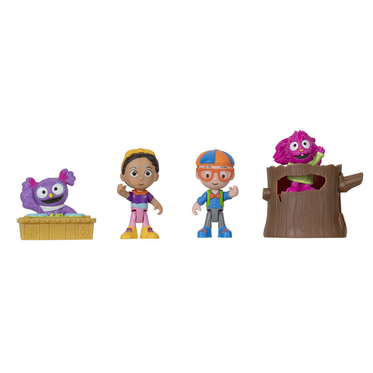 Blippi Figure Pack - Treehouse Friends