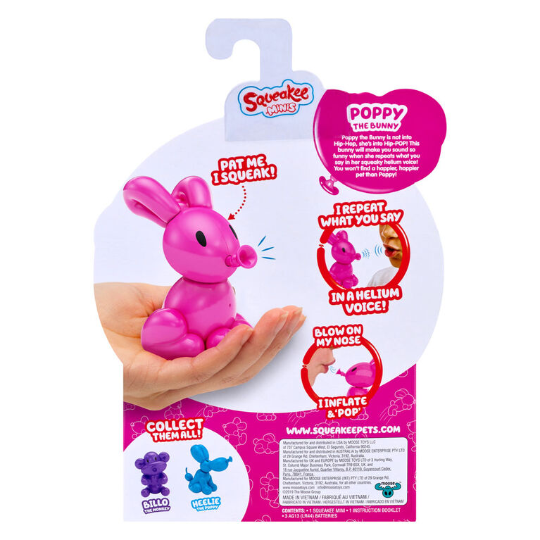 Squeakee Minis Poppy the Bunny