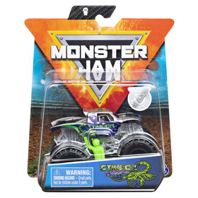 Monster Jam, Official Stinger Unleashed Truck, Die-Cast Vehicle, Arena Favorites Series, 1:64 Scale