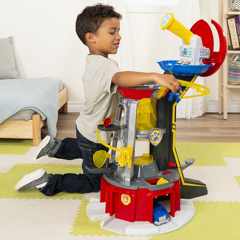 Paw Patrol Mighty Pups Super Paws Mighty Lookout Tower Tour De