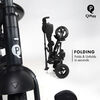 Rito Plus Folding Stroller/ Trike Black