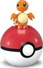 MEGA  Pokémon  Figurine articulée  Salamèche, Pokéball (16 pièces)