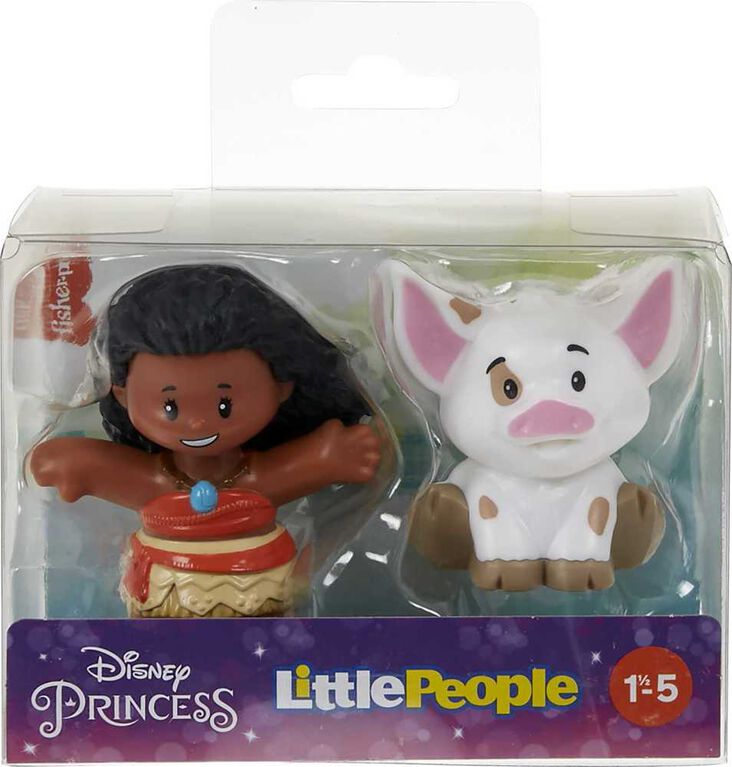 Fisher-Price Little People Disney Princess Moana and Pua