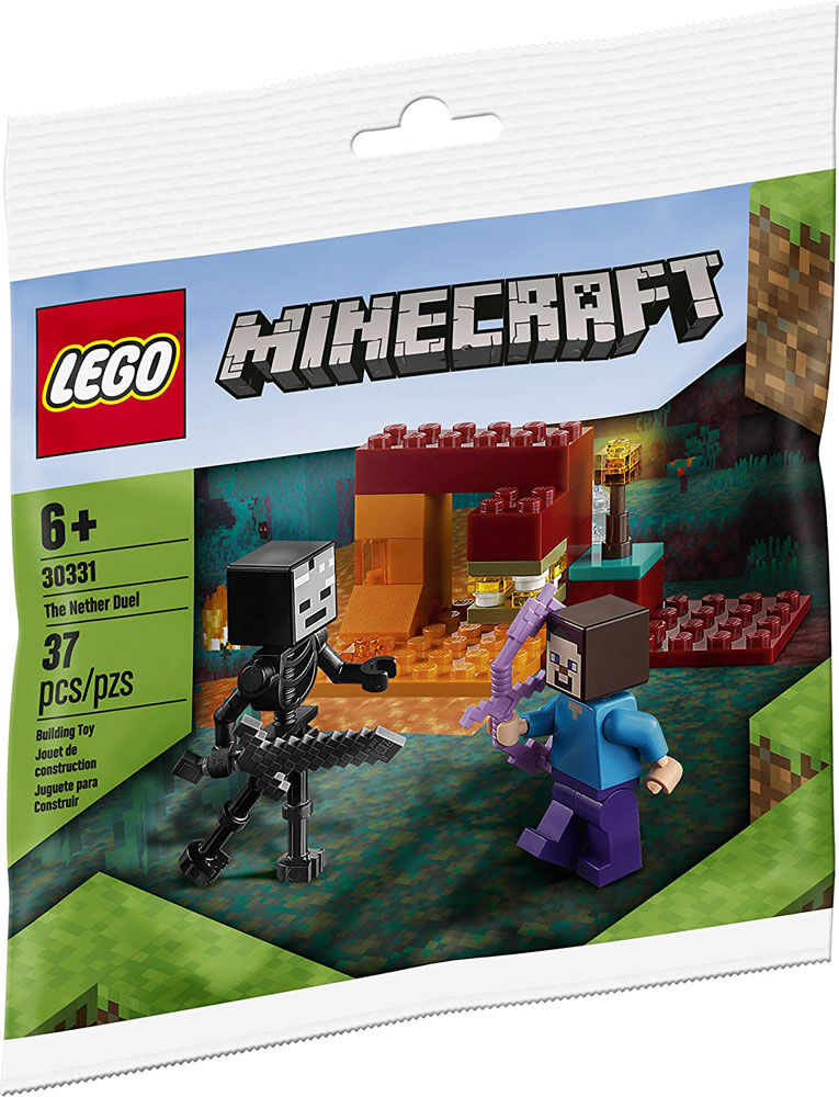 Nether fight lego best sale