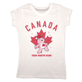 Canada Bear Short Sleeve Tee - White