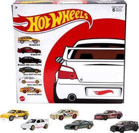 Hot Wheels  Japanese Car Culture  Coffret multiple de 6véhicules