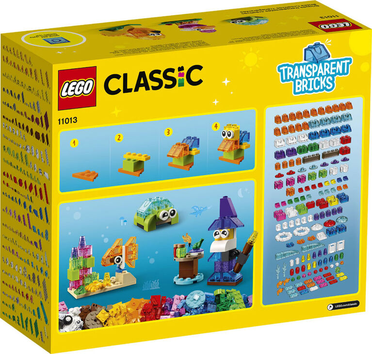 LEGO Classic Creative Transparent Bricks 11013 (500 pieces)