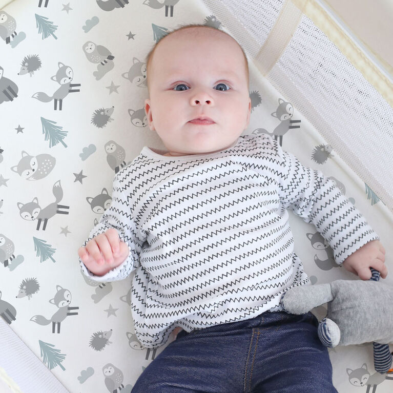 Koala Baby 1 Pack Flannel Playpen Sheet Fox