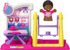 Fisher-Price Little People Barbie Gymnastics Playset for Toddlers & Preschool Kids, 1 Figure
