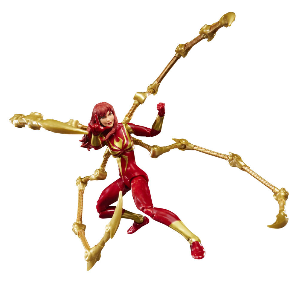 Marvel Legends Series Magic: The Gathering, figurine Mary Jane Watson (Iron Spider) avec carte premium exclusive