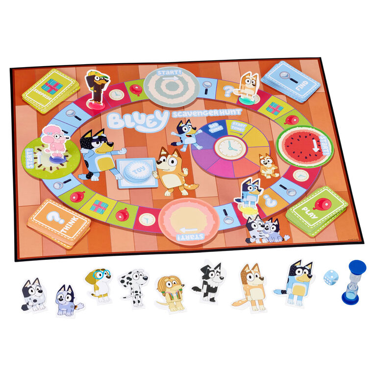 Bluey Scavenger Hunt Game - English Edition