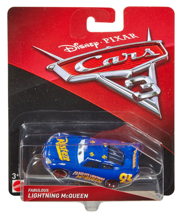 Disney Pixar Cars 3 Fabulous Lightning McQueen Die-cast Vehicle - English Edition