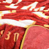 Couverture douce en peluche des Flames de Calgary de la LNH (60 x 70 pouces)