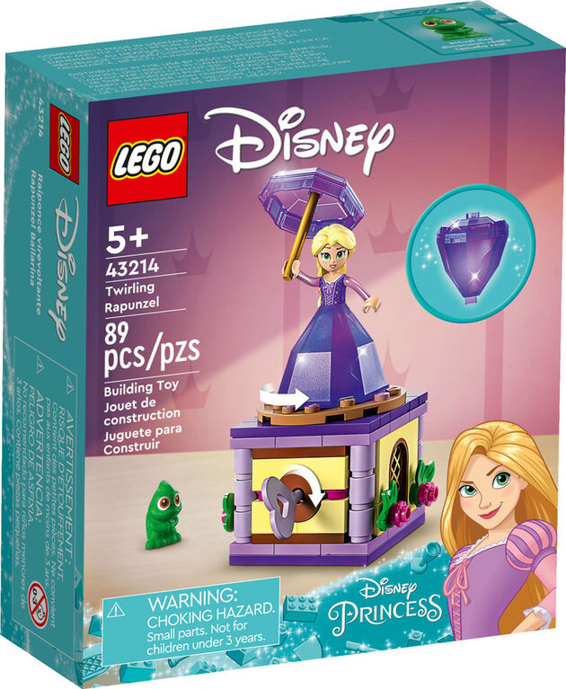 LEGO  Disney Raiponce virevoltante 43214 Ensemble de jeu de construction (89 pièces)