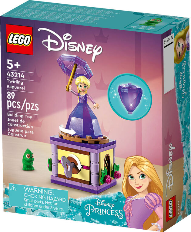 LEGO  Disney Twirling Rapunzel 43214 Building Toy Set (89 Pieces)