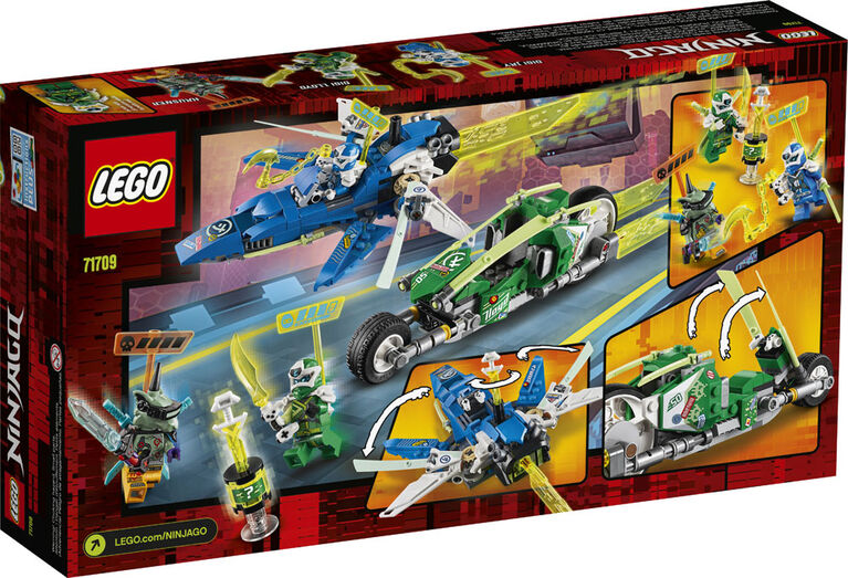 LEGO Ninjago Les bolides de Jay et Lloyd 71709 (322 pièces)