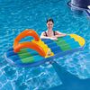 Blue Wave - Beach Striped Flipflop 71In Pool Float