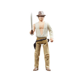 Indiana Jones et le Temple maudit Retro Collection, figurine Indiana Jones de 9,5 cm - Notre exclusivité