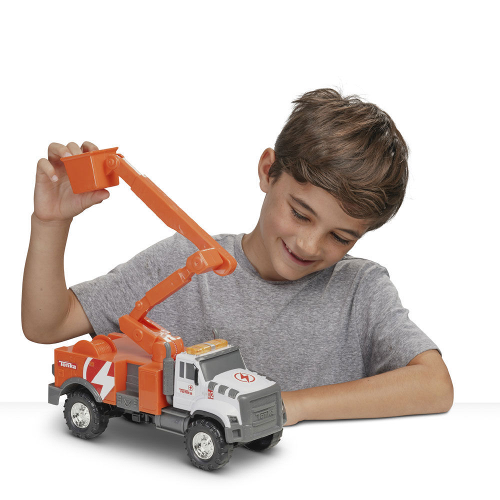 tonka mighty fleet cherry picker