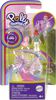 Polly Pocket Micro-poupée, véhicule à 3roues en métal, mini-licorne