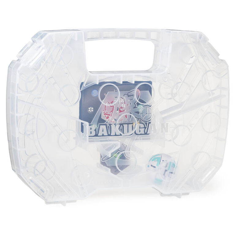 Bakugan, Mallette de rangement Baku-storage (blanc) pour créatures Bakugan à collectionner