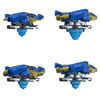 Beyblade Burst QuadDrive, Starter Pack avec toupie Salvage Valtryek V7 type attaque/endurance et lanceur