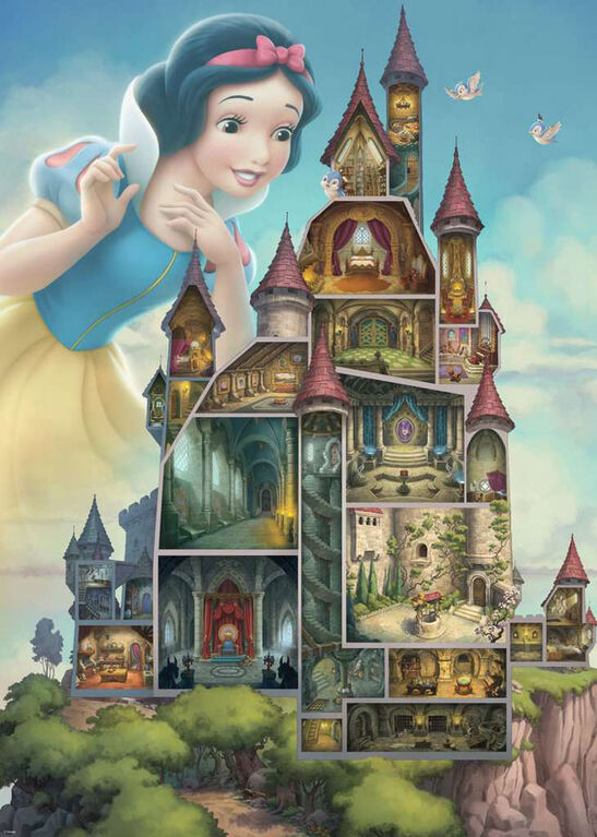 Ravensburger Disney Princess - Disney Castles Snow White 1000pc Puzzle