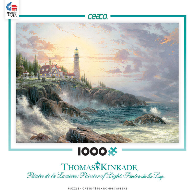 Ceaco - Thomas Kinkade 1000 Pieces Puzzle - Clearing Storms