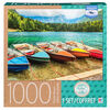 Artist Gaspar Janos - 1000-Piece Adult Jigsaw Puzzle - Lake Fusine, Italy