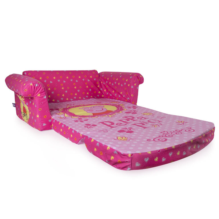 Marshmallow Furniture Children S Upholstered 2 In 1 Flip Open Sofa