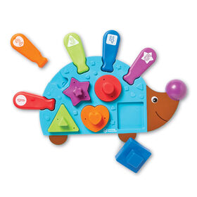 Spike the Fine Motor Hedgehog Puzzle Playmate - English Edition