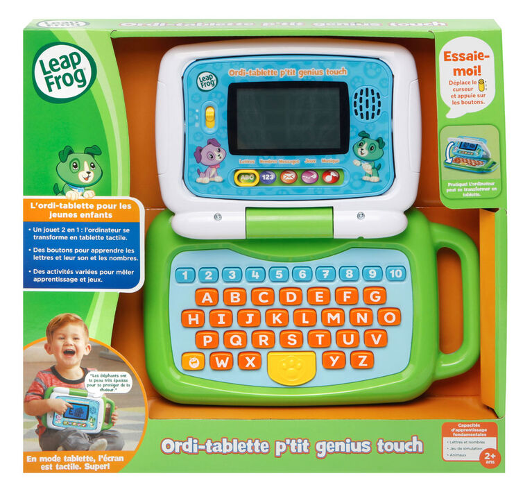 2-in-1 LeapTop Touch Green - French Edition