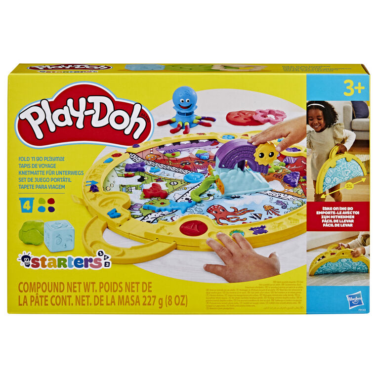 Play-Doh Fold and Go Playmat Starter Playset
