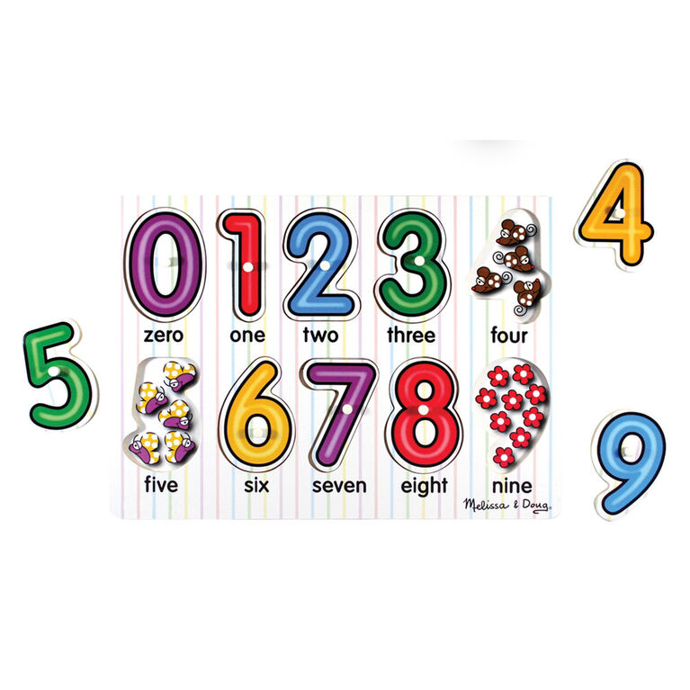 Melissa and Doug - See-Inside Numbers Peg