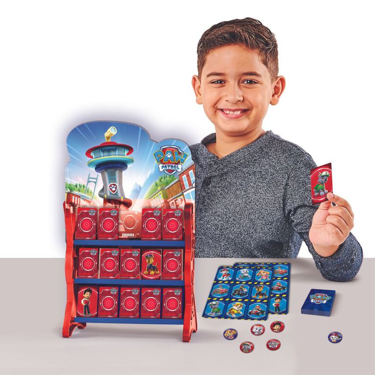 Pat'Patrouille, QG, Jeux de société pour enfants, Dames, Morpion, Jeu de mémoire, Bingo, Jeu de pêche, Jeux de cartes, Jouets Pat'Patrouille