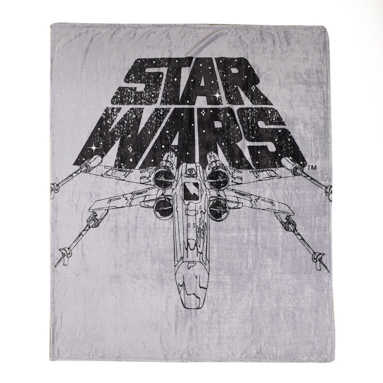 Star Wars Plush Throw, 50" x 60"