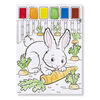 Melissa & Doug Paint With Water - Farm Animals, 20 Perforated Pages, Spillproof Palettes