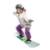 107 cm Suprahero Snowboard - Starter Board avec Fixations Enveloppantes Ajustables