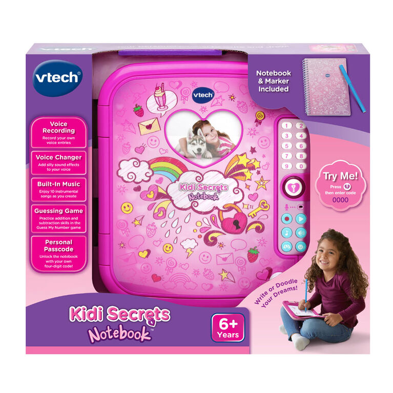 Vtech Kidi Secrets Selfie Journal — Bright Bean Toys