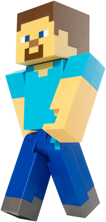 Minecraft - Figurine articulée à grande échelle de 21,6 cm (8,5 po) - Steve.