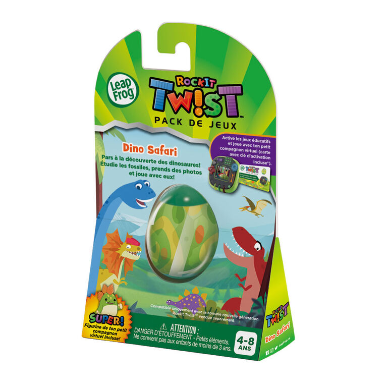 LeapFrog RockIt Twist Game Pack Dinosaur Discoveries - French Edition