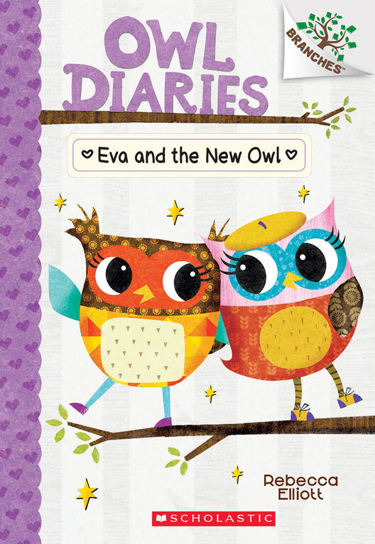 Owl Diaries #4: Eva and the New Owl - Édition anglaise