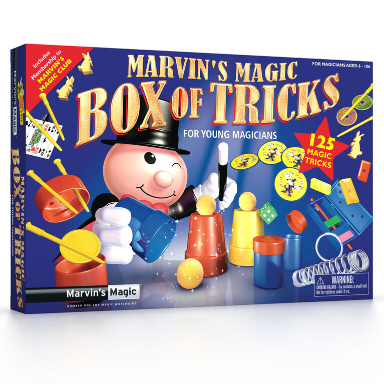 Marvin's Magic - Boite de tours - les motifs peuvent varier