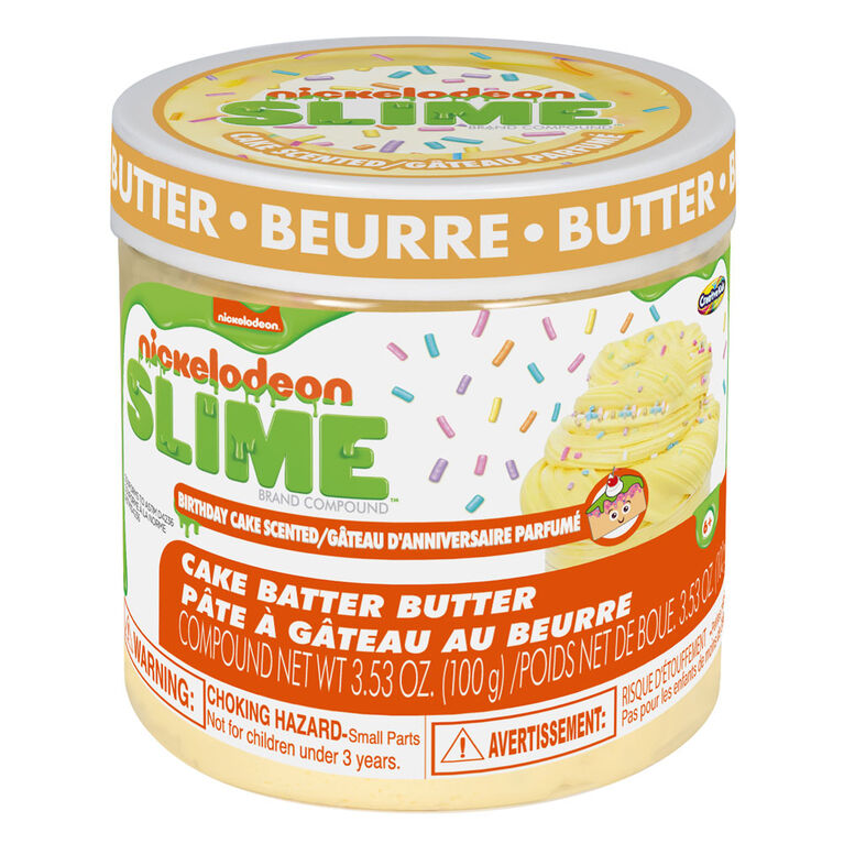 Nickelodeon Slime Specialty Jars  - Birthday Cake