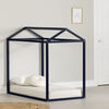 Sweedi Maison lit pour enfant Bambin Bleu marin