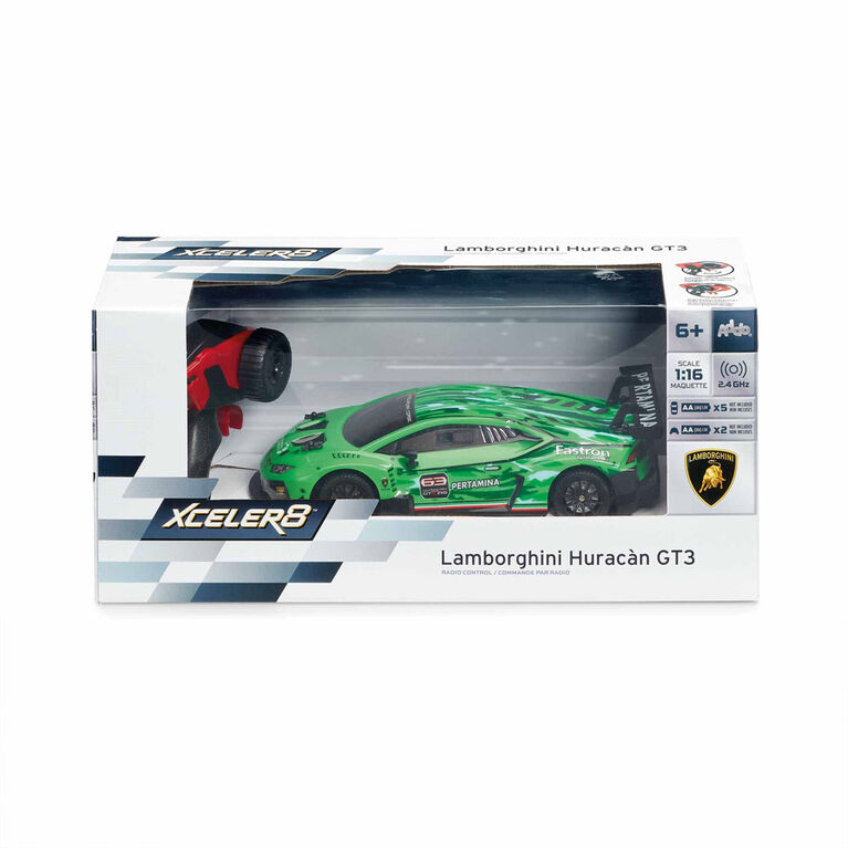 Mini Voiture télécommandée 1/24 Lamborghini Huracan GT3