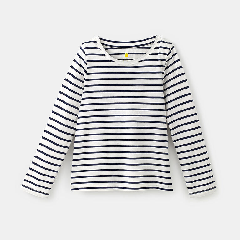 little styler long sleeve graphic tee, size 5-6y - Blue